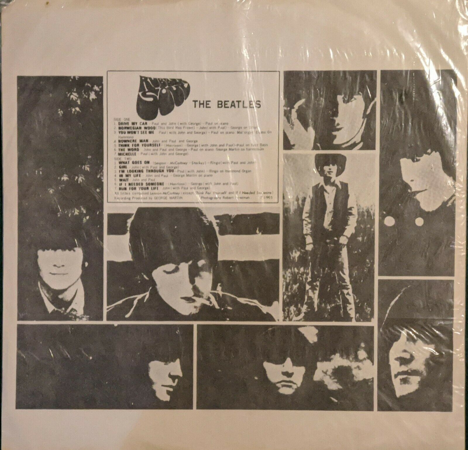 popsike.com - Rare Orange Vinyl The Beatles Rubber Soul LP 