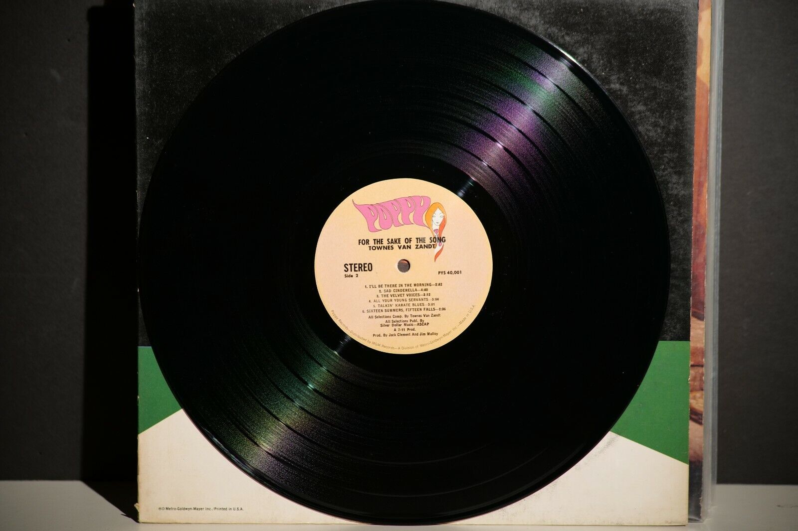 popsike.com - TOWNES VAN ZANDT - FOR THE SAKE OF THE SONG OG