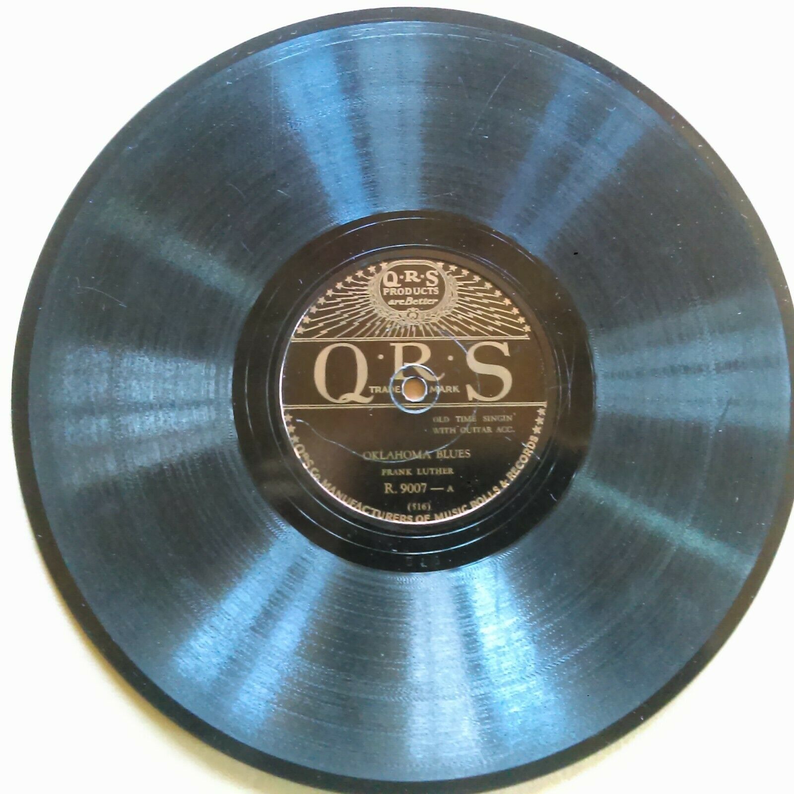 popsike.com - 78 rpm QRS 9007, Frank Luther, rare country