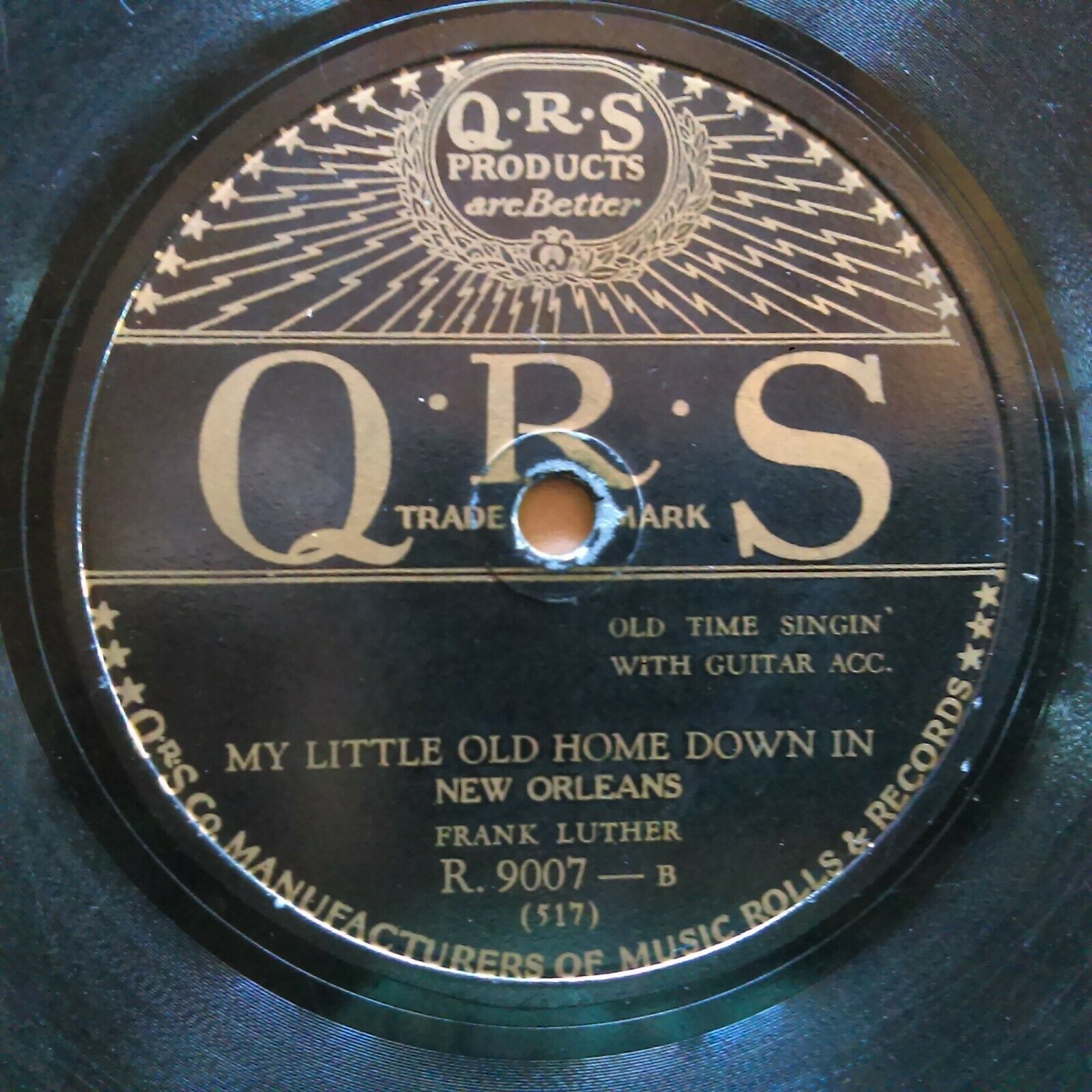 popsike.com - 78 rpm QRS 9007, Frank Luther, rare country