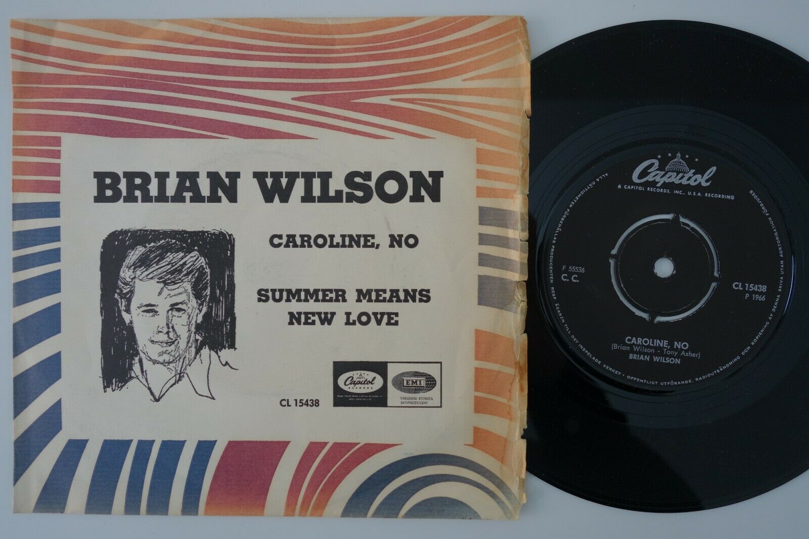 7 Beach Boys Caroline, No / Summer Means New Love CR1746