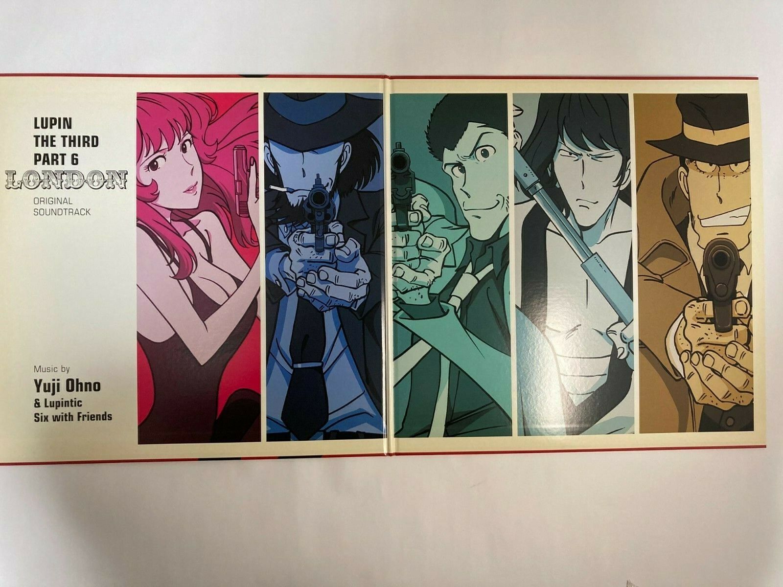 未使用品 レコードLP　LUPIN THE THIRD PART6　LONDON Yuji Ohno & Lupintic Six with Friends – Lupin The Third Part