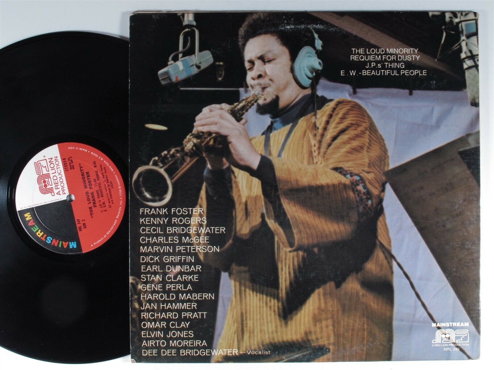 popsike.com - FRANK FOSTER The Loud Minority MAINSTREAM LP VG+