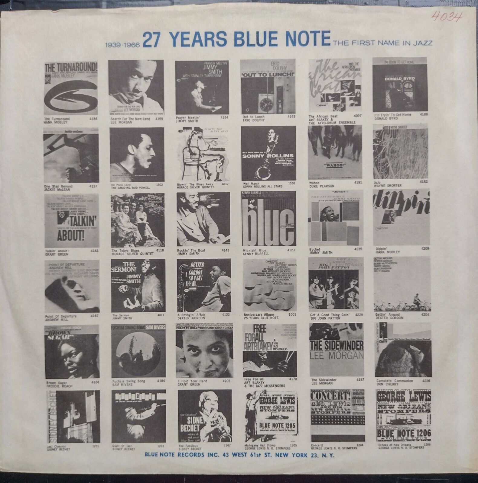 popsike.com - Lee Morgan - Lee Way - Blue Note 4034 - USA