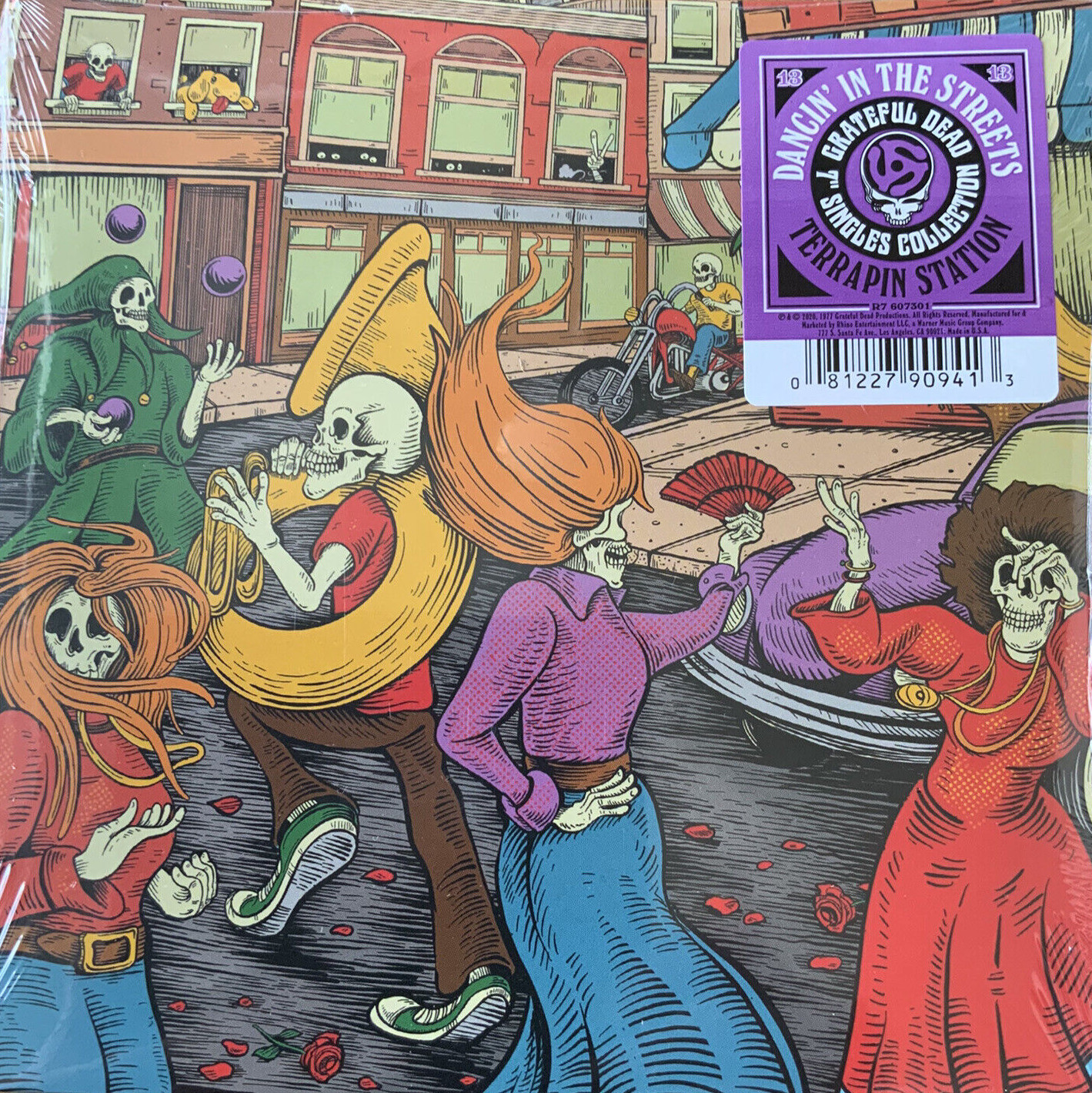 Grateful Dead Dancin' In The Street Terrapin Station 7" Vinyl Ltd Ed Brand New