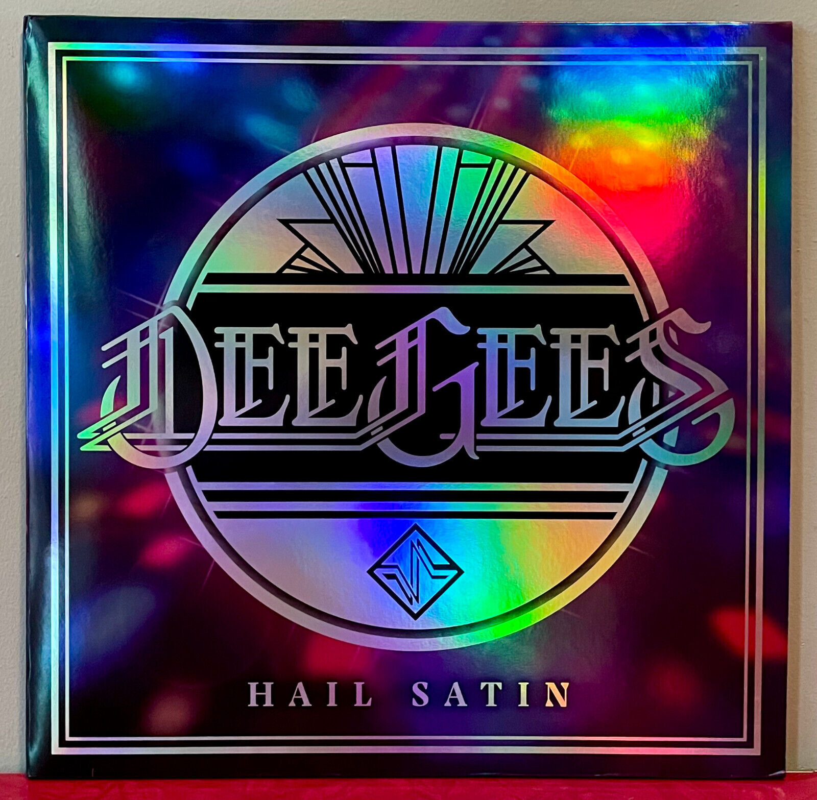 popsike.com - OFFICIAL 2021 DEE GEES Album HAIL SATIN Lp RSD Foo ...