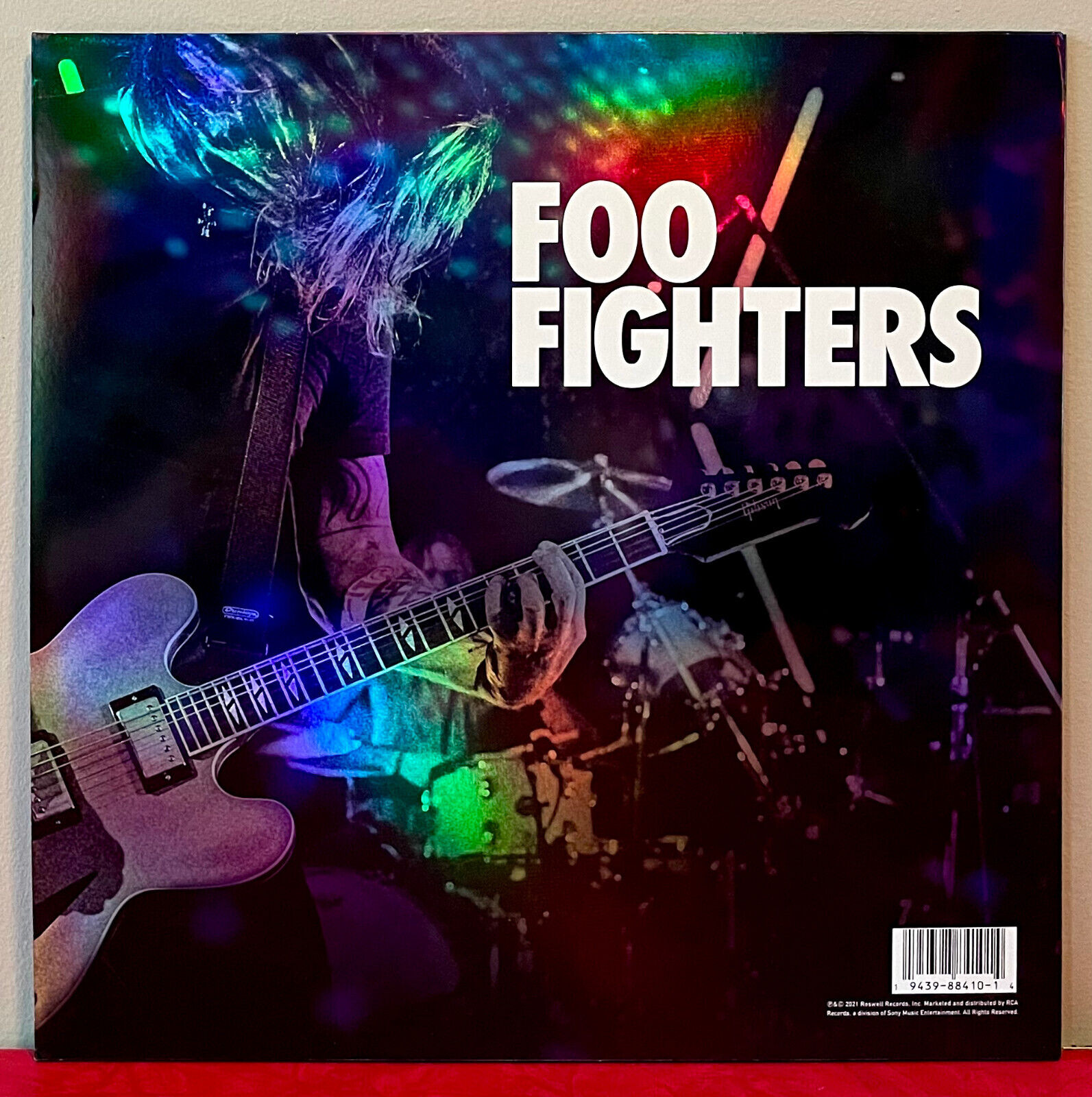 popsike.com - OFFICIAL 2021 DEE GEES Album HAIL SATIN Lp RSD Foo ...