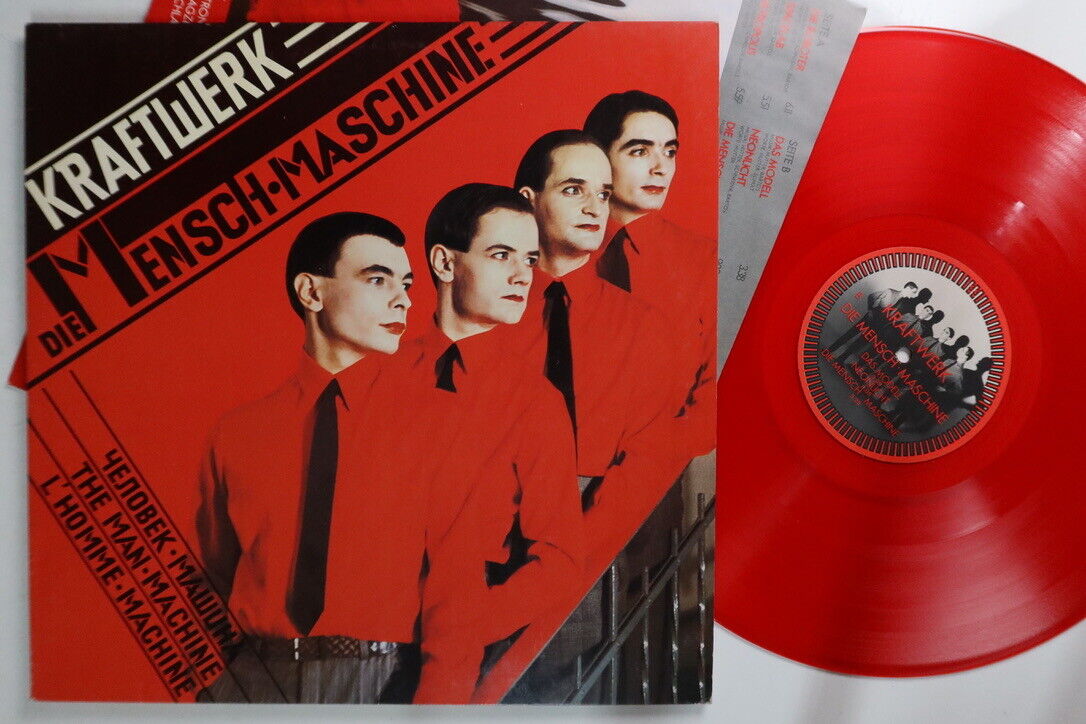 Die Kraftwerk - Mensch-Maschine Vinyl German : LP Red ミュージック