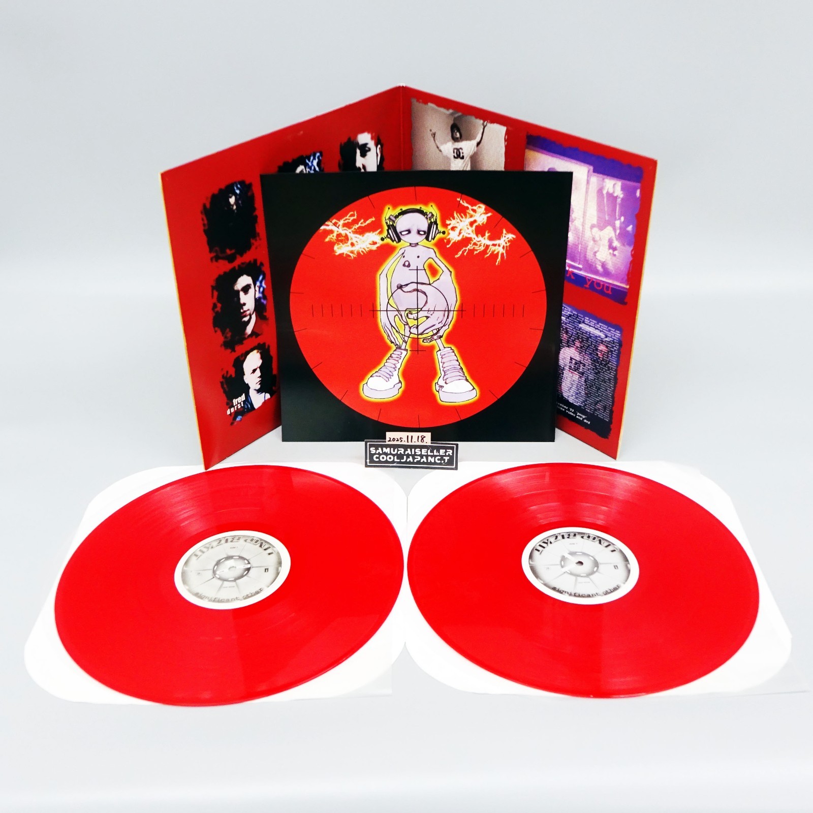 Limp Bizkit Significant Other 12" RED Vinyl Record 2LP Limited Edition 1999 A