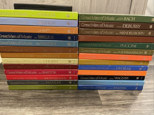 Time Life - Great Men of Music Vinyl Records LP Classical 26 / 30. A