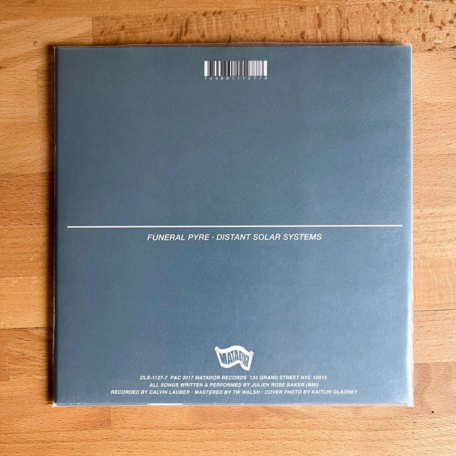 popsike.com - Julien Baker - Funeral Pyre / Brand New - Limited Edition ...