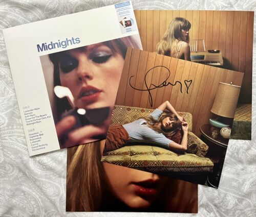 popsike.com - Taylor Swift - MIDNIGHTS Moonstone Blue Vinyl + HAND
