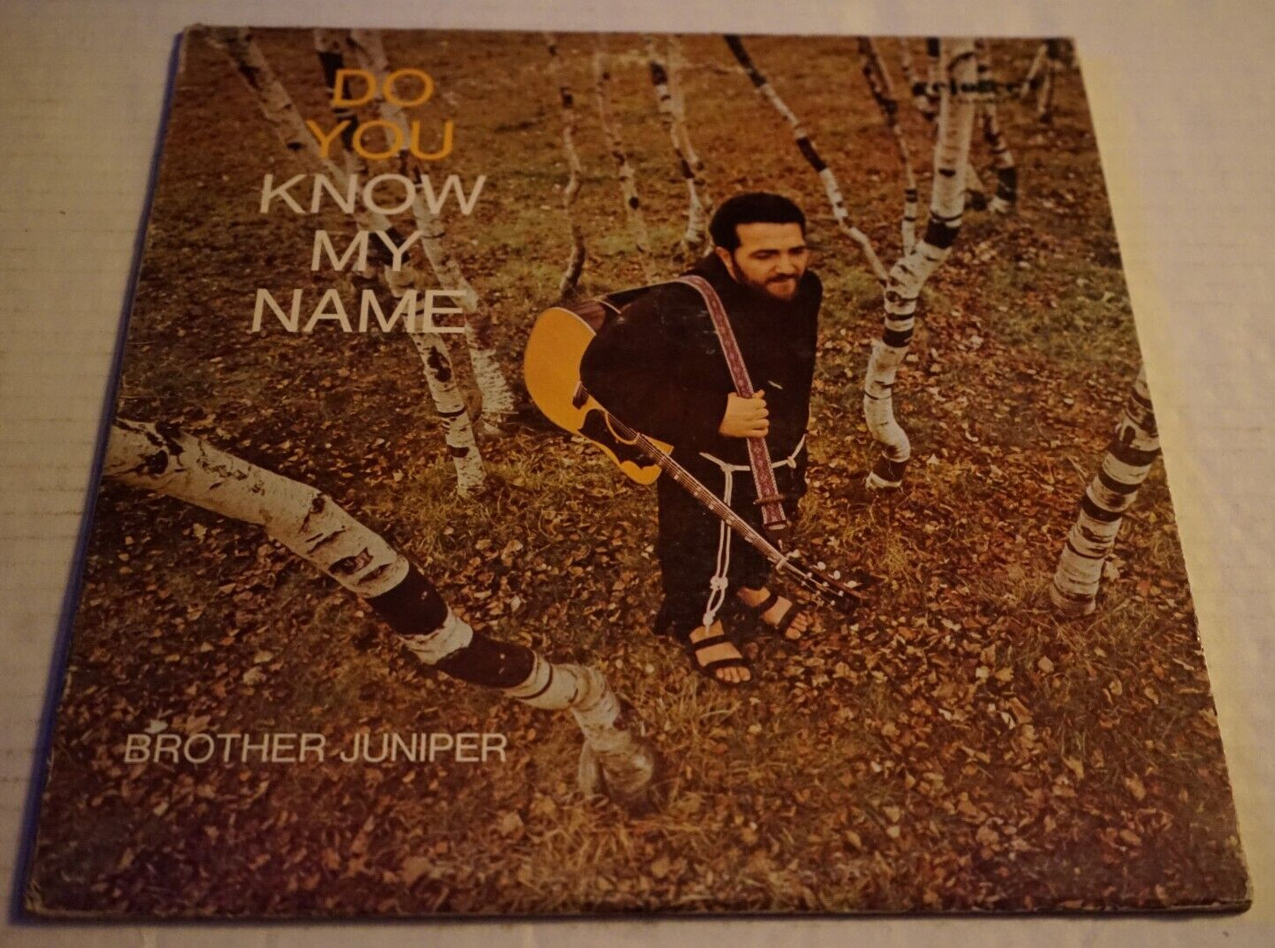 Brother Juniper Do You Know My Name Lp Rejoice CSLP 1002 Christian Psych Folk A
