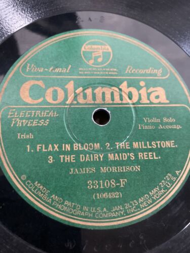 popsike.com - IRISH Columbia 78 RPM James Morrison - Fiddle Songs 33108 ...