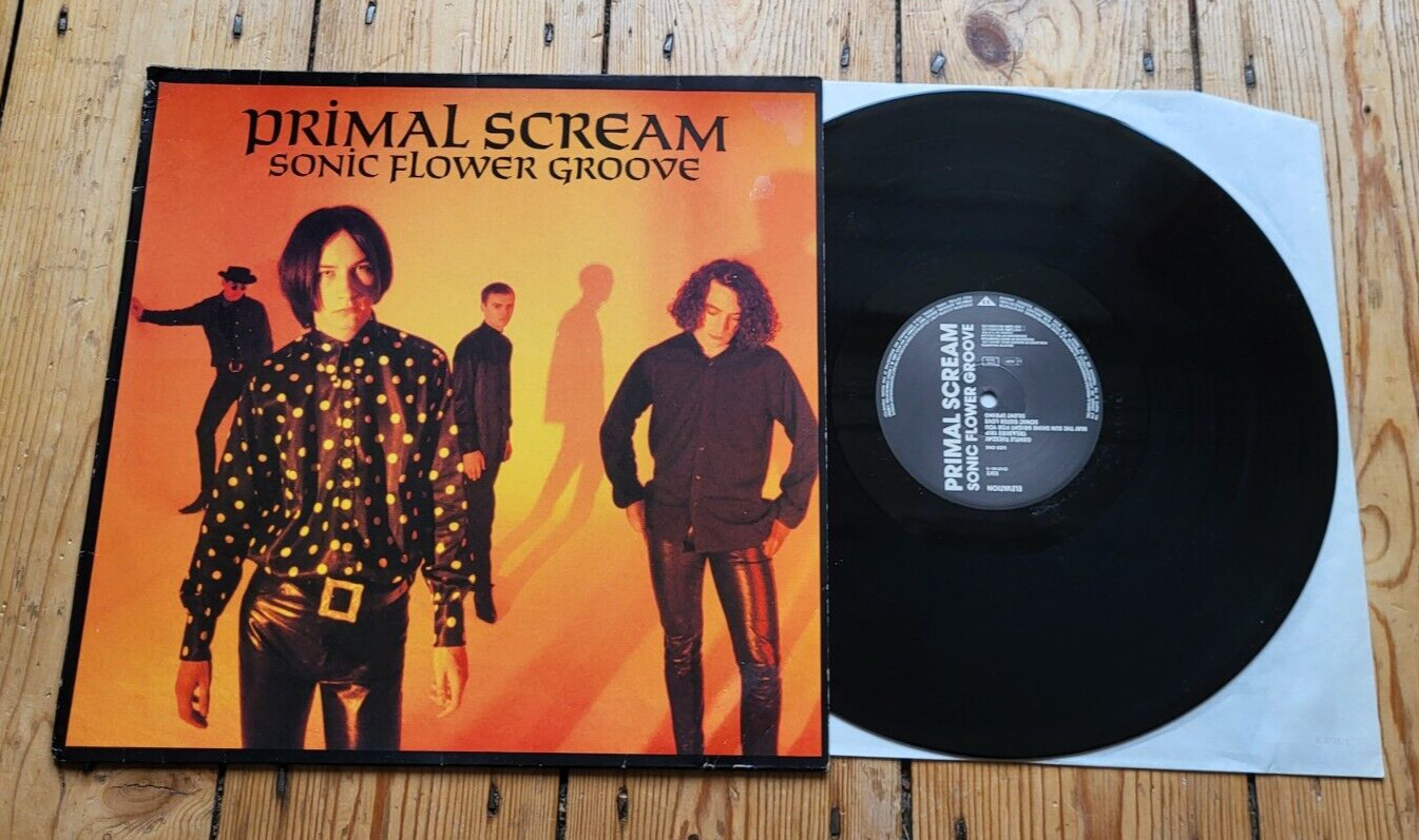 popsike.com - Primal Scream Sonic Flower Groove LP Indie C86