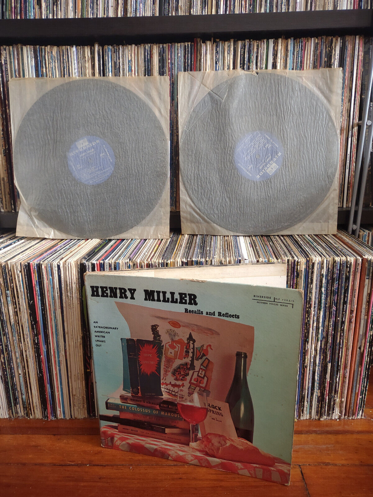 Henry MILLER / Vinyl Record Recalls and Reflects First Edition 1956 A