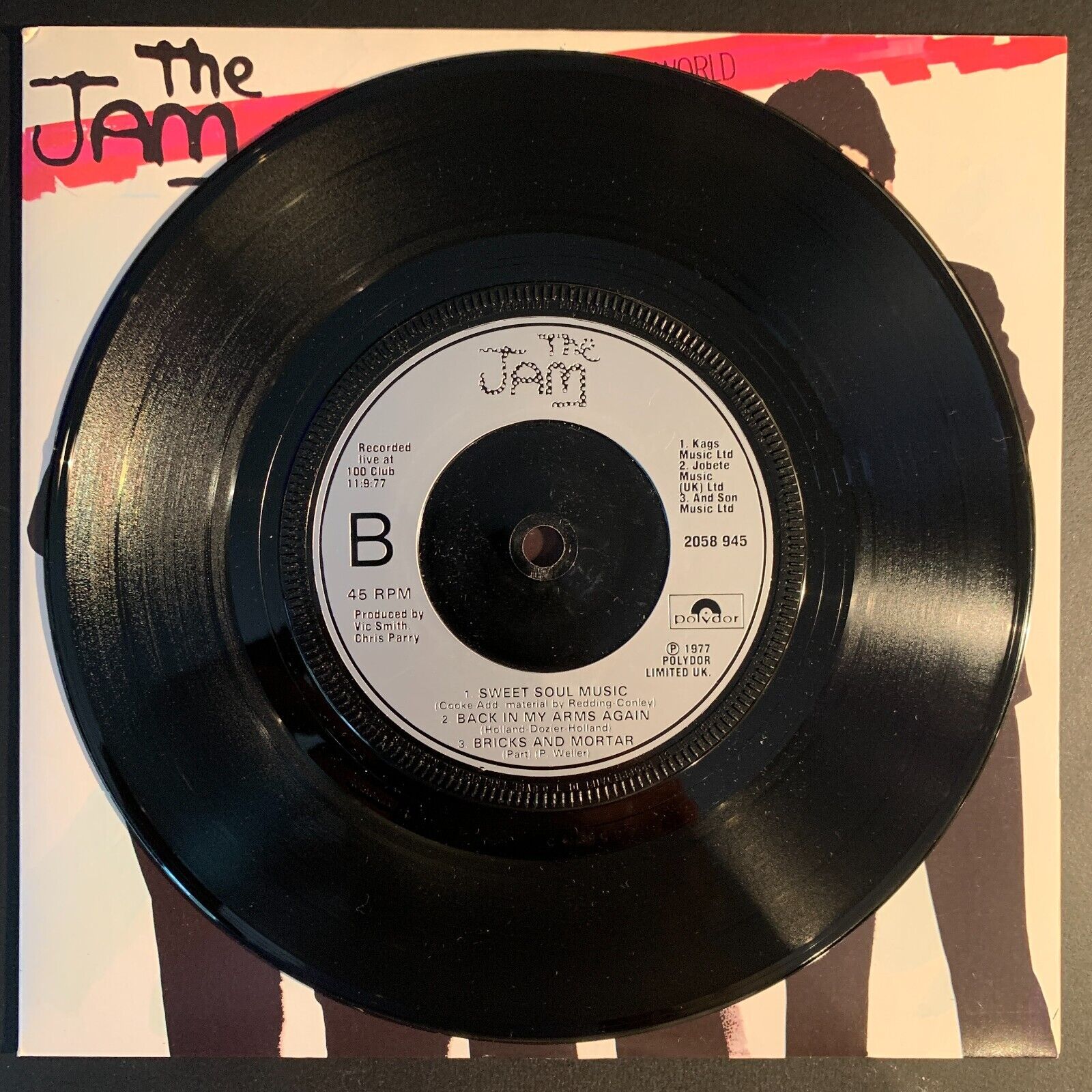 popsike.com - The Jam - The Modern World - 4-Song U.K. 45rpm EP - Mod ...