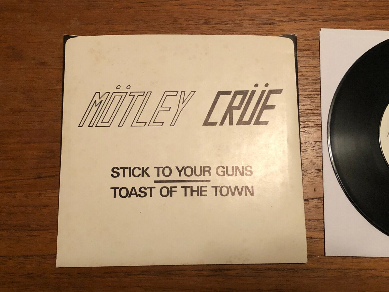 popsike.com - Motley Crue ORIGINAL 7