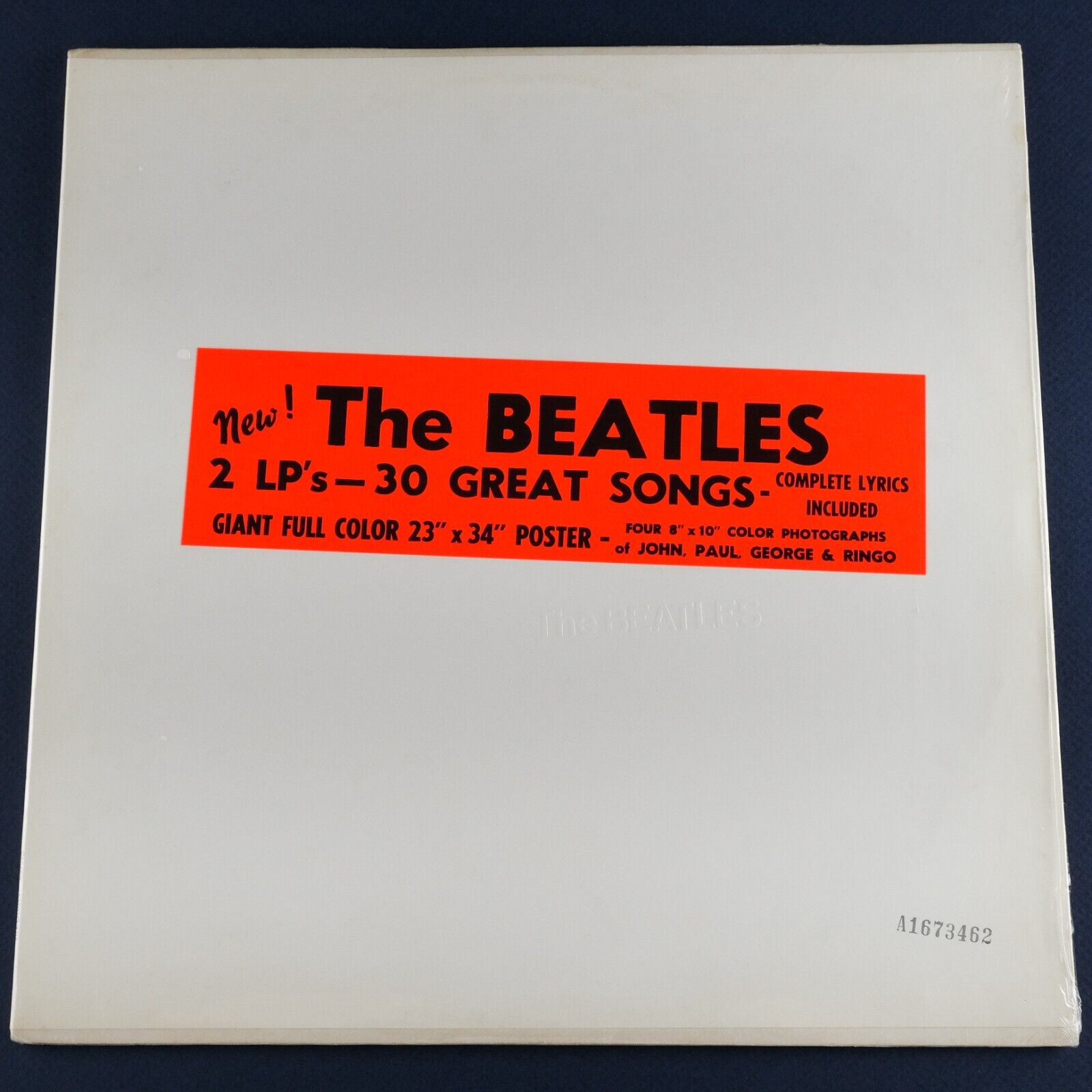 BEATLES☆White Album UK Apple Stereo オリジナ 洋楽 
