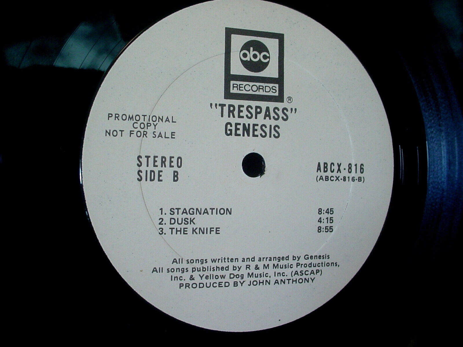 【PROMO】Genesis Trespass 25VB-1105 Promo Genesis Trespass 25Vb-1105 | eBay
