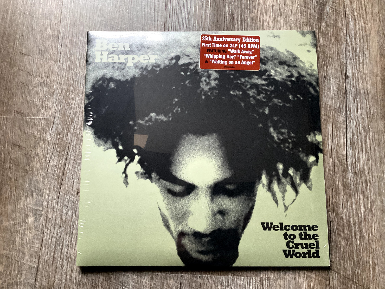 Ben Harper - Welcome to the Cruel World Vinyl 2LP 25th Ann Album - NEW & SEALED