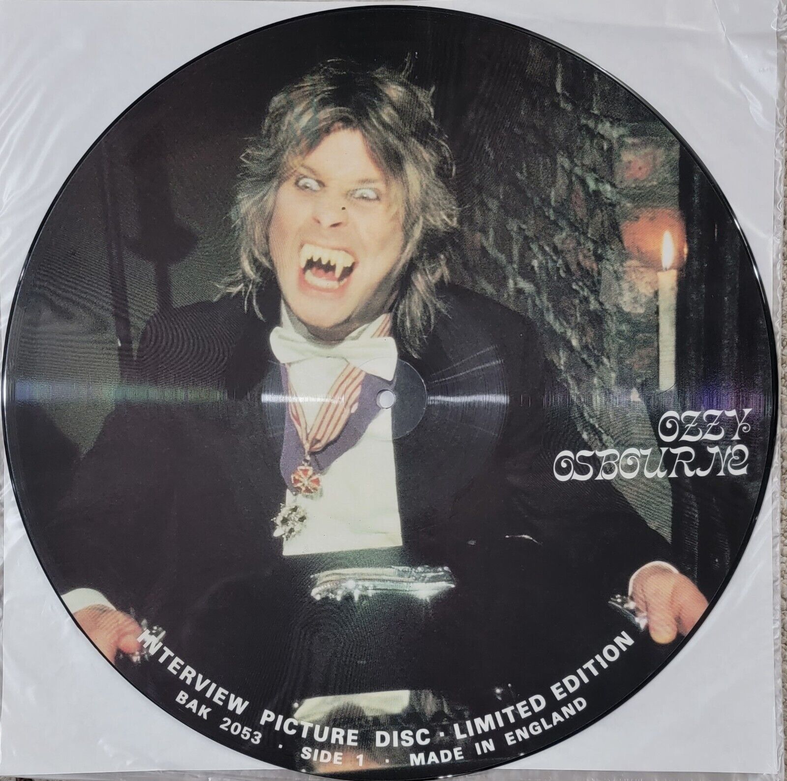 popsike.com - Ozzy Osbourne Interview Picture Disc - Limited Edition ...