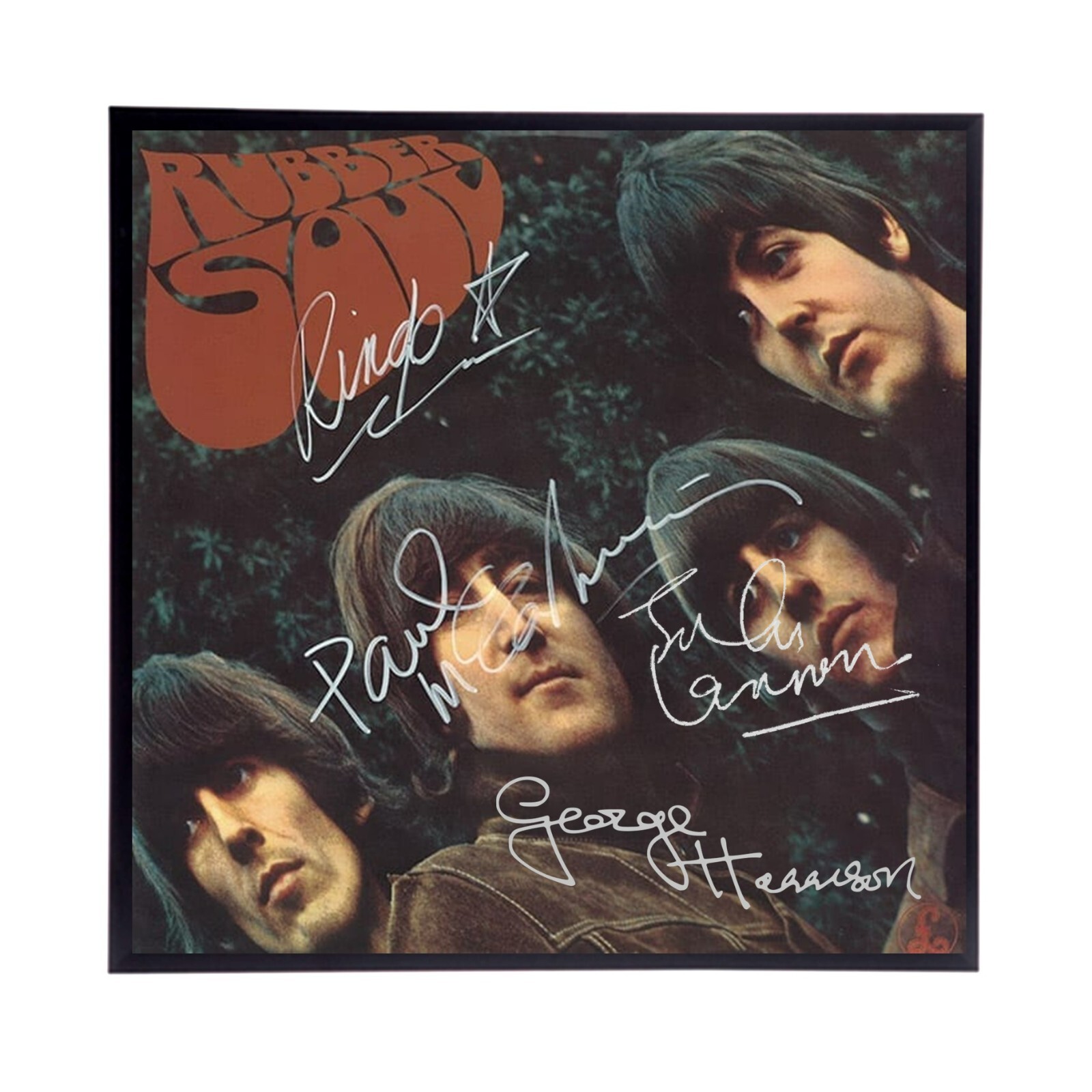 MAKE AN OFFER Choose any 6. Beatles Autographed FRAMED Album Cover Reprints. A