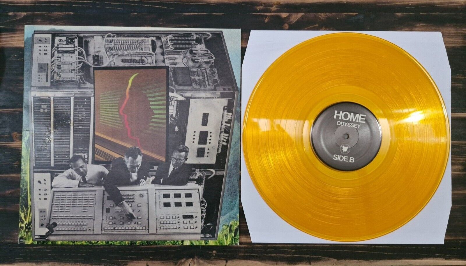 popsike.com - HOME - Odyssey Orange Vinyl LP Record 2017 Synthwave