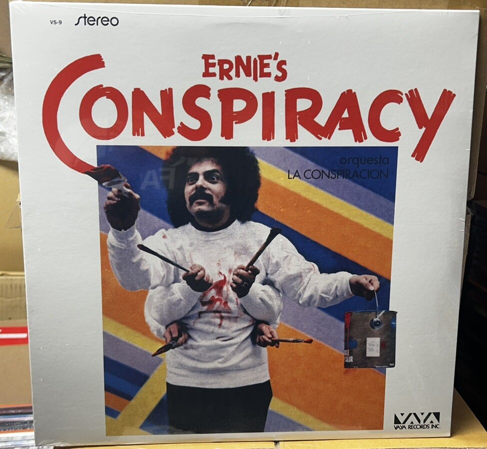 Brand New Sealed Salsa LP Ernie&rsquo;s Conspiracy Orquesta La Conspiracion A