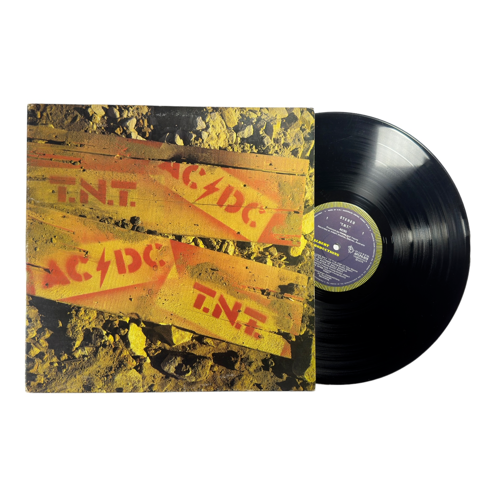 popsike.com - [1975] AC/DC - TNT - First Australian Pressing - Rare ...