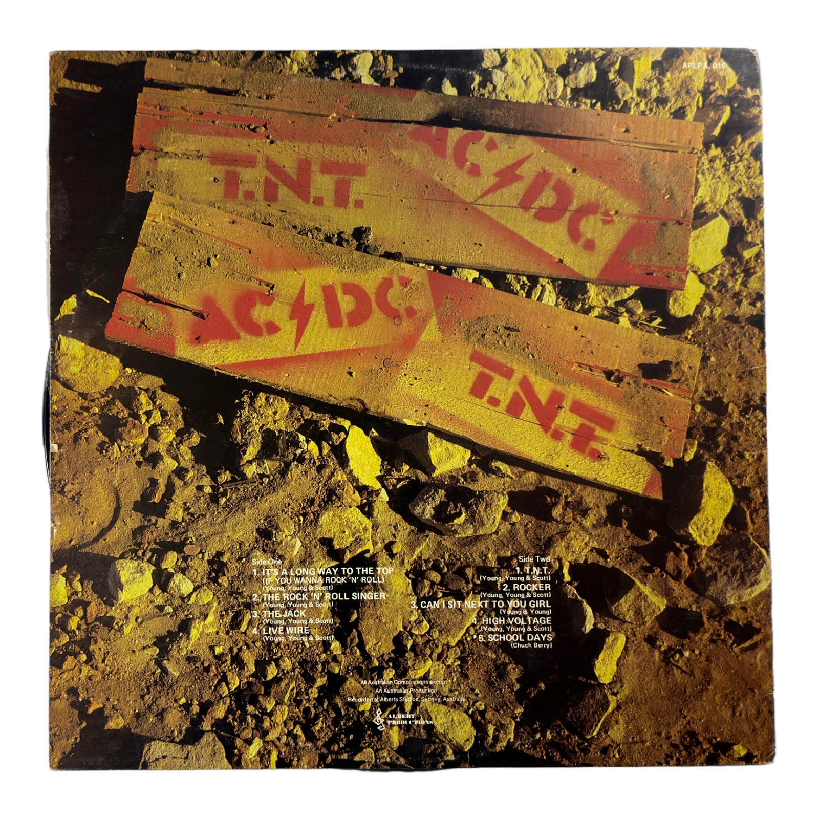 popsike.com - [1975] AC/DC - TNT - First Australian Pressing - Rare ...