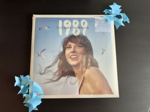 popsike.com - Taylor Swift 1989 TV TAYLOR'S VERSION - Crystal Skies Blue Vinyl With Confetti ...