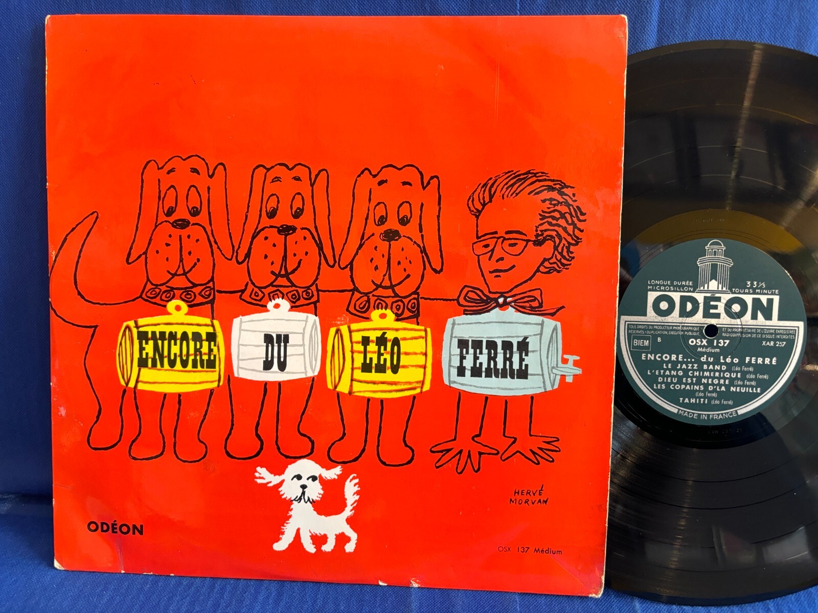 LEO FERRE ENCORE ODEON 137. ORIGINAL FRANCE LP EXC+ A