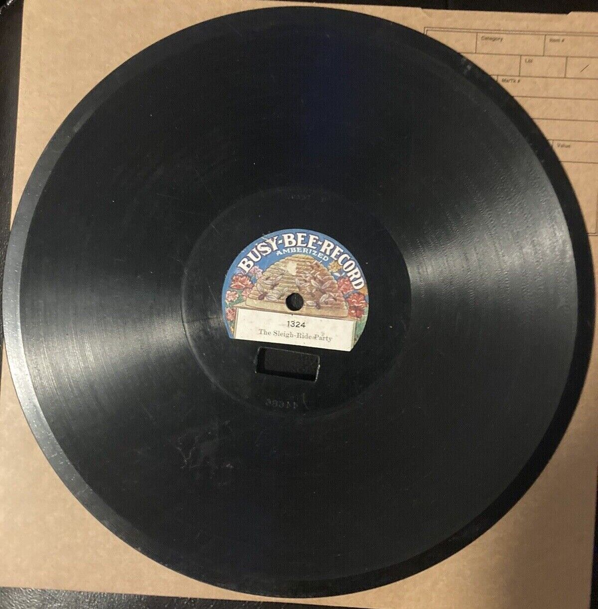 popsike.com - Busy Bee Record 78 RPM The Sleigh Ride Party No. 1324 ...