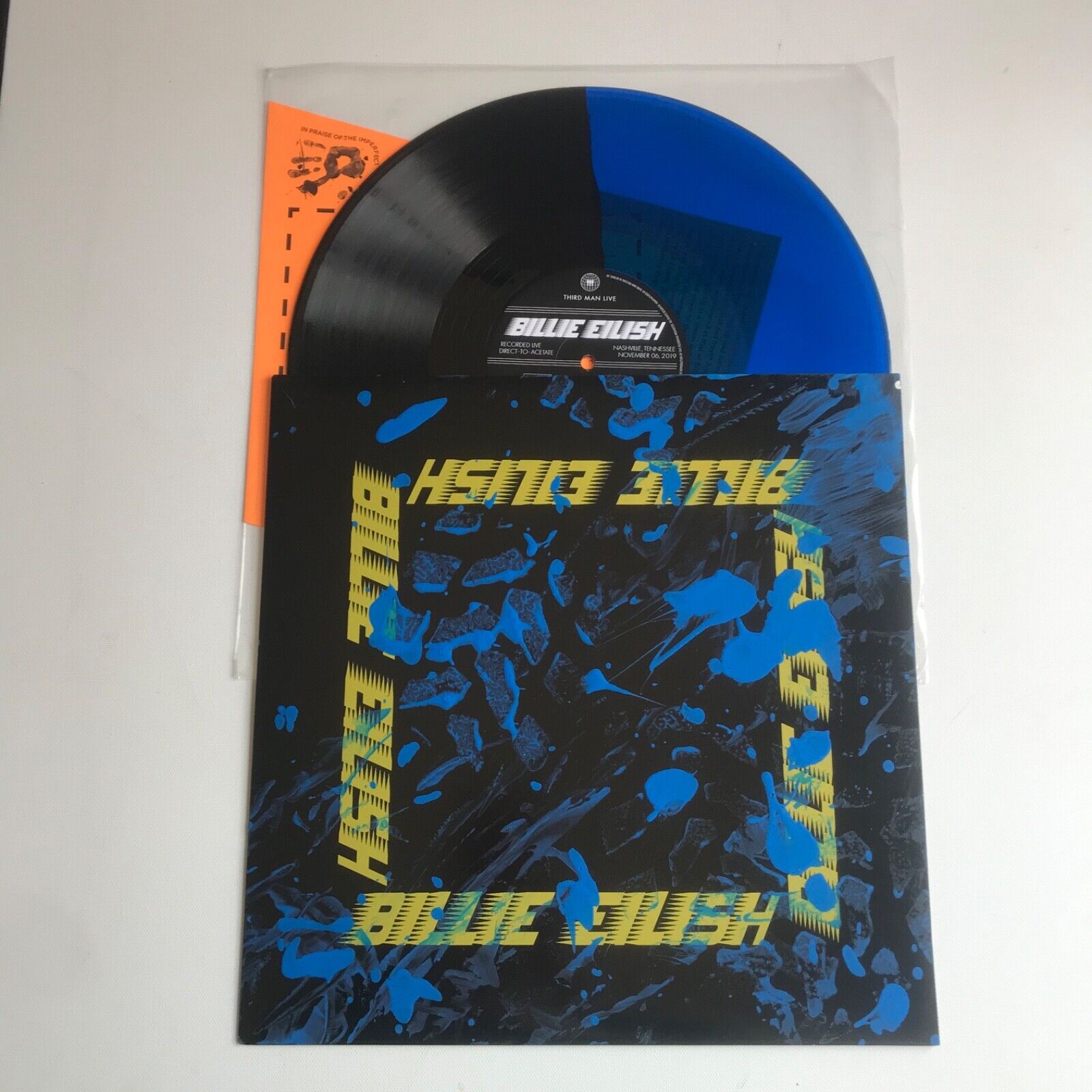 popsike.com - Billie Eilish Live - Third Man Records Black and