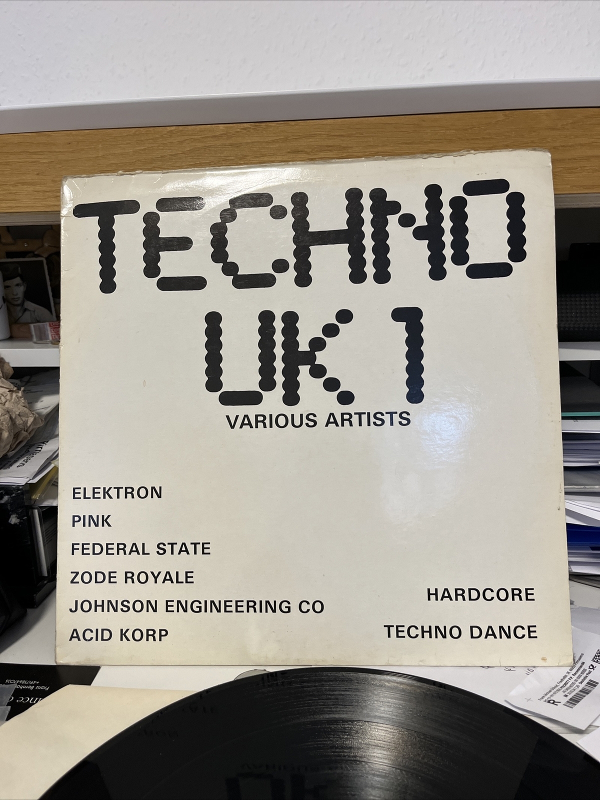 TECHNO UK 1 LP VARIOUS N584 A