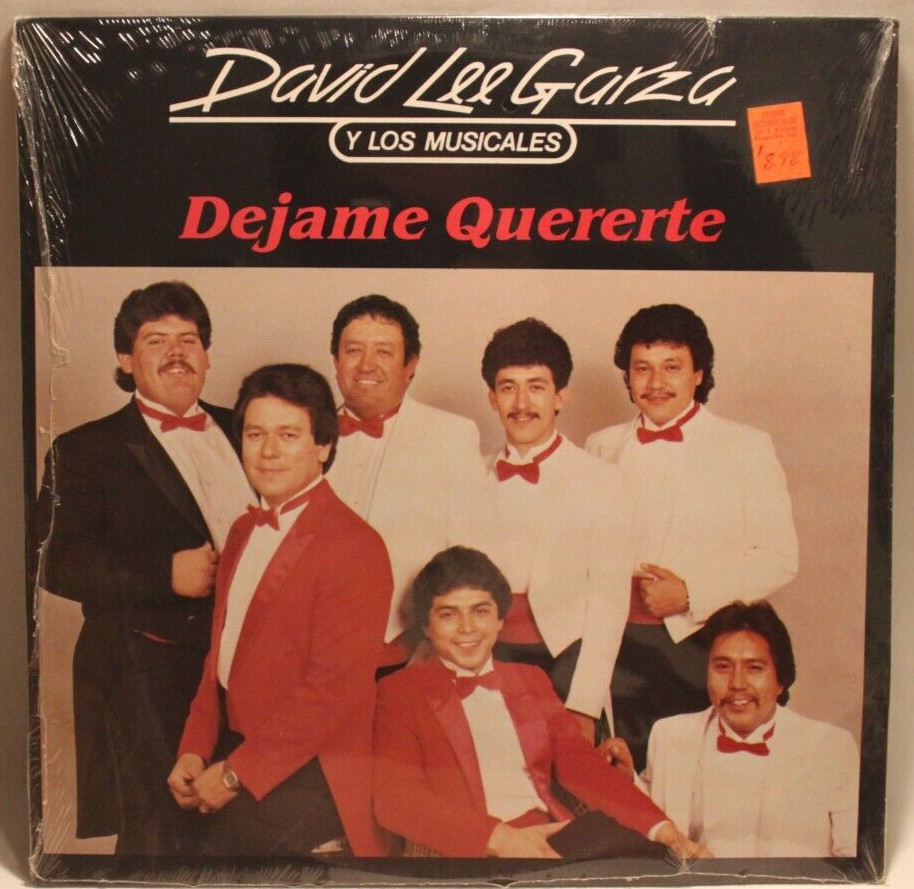 David Lee Garza y Los Musicales - Lp - Dejame Quererte - Tejano Latin Sealed A
