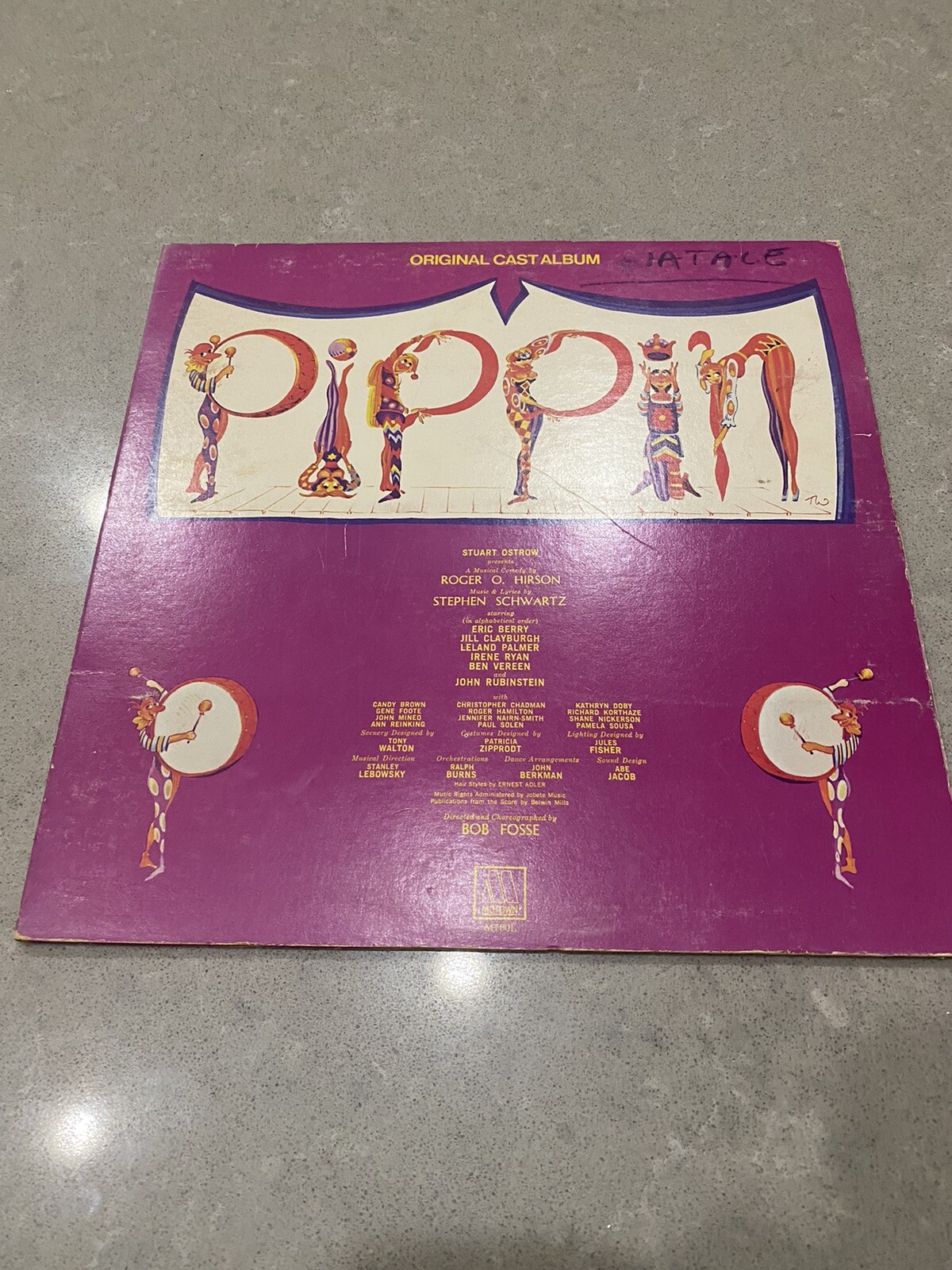 Various &ndash; Pippin (Original Cast) - 1972 - Motown M760L Vinyl LP A