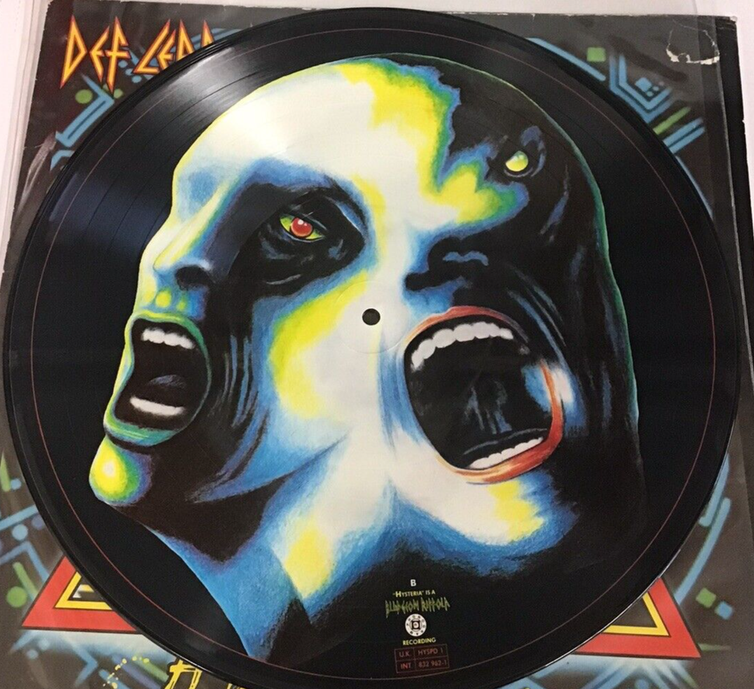 popsike.com - Def Leppard - Hysteria - Picture Disc Album in Die