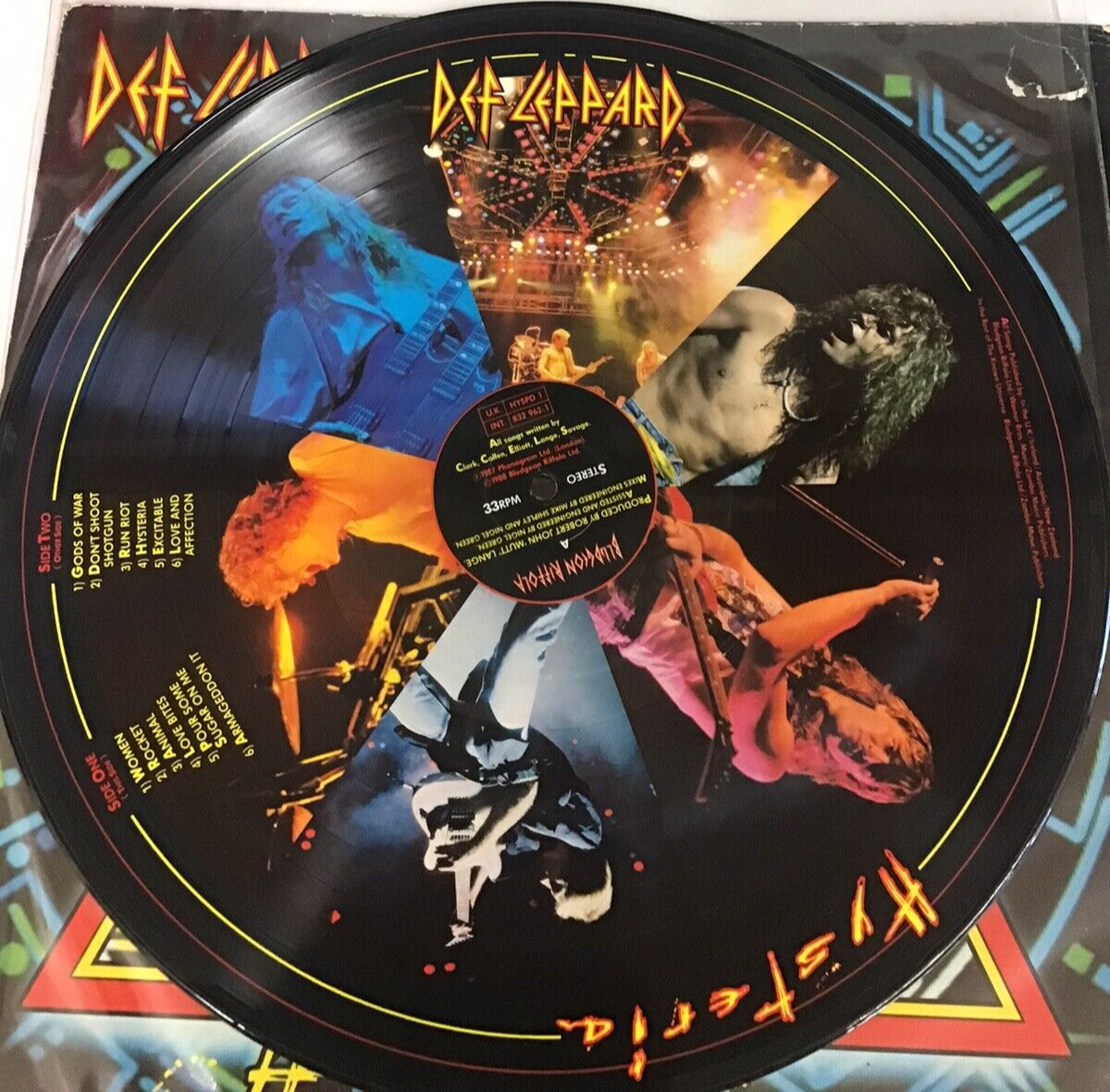 Def Leppard Hysteria ピクチャーディスク From the Stacks: Def Leppard – Hysteria (picture disc) – Why It