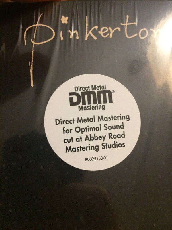 WEEZER - Pinkerton LP - Black Vinyl Album - DMM REMASTERED - SEALED NEW RECORD A