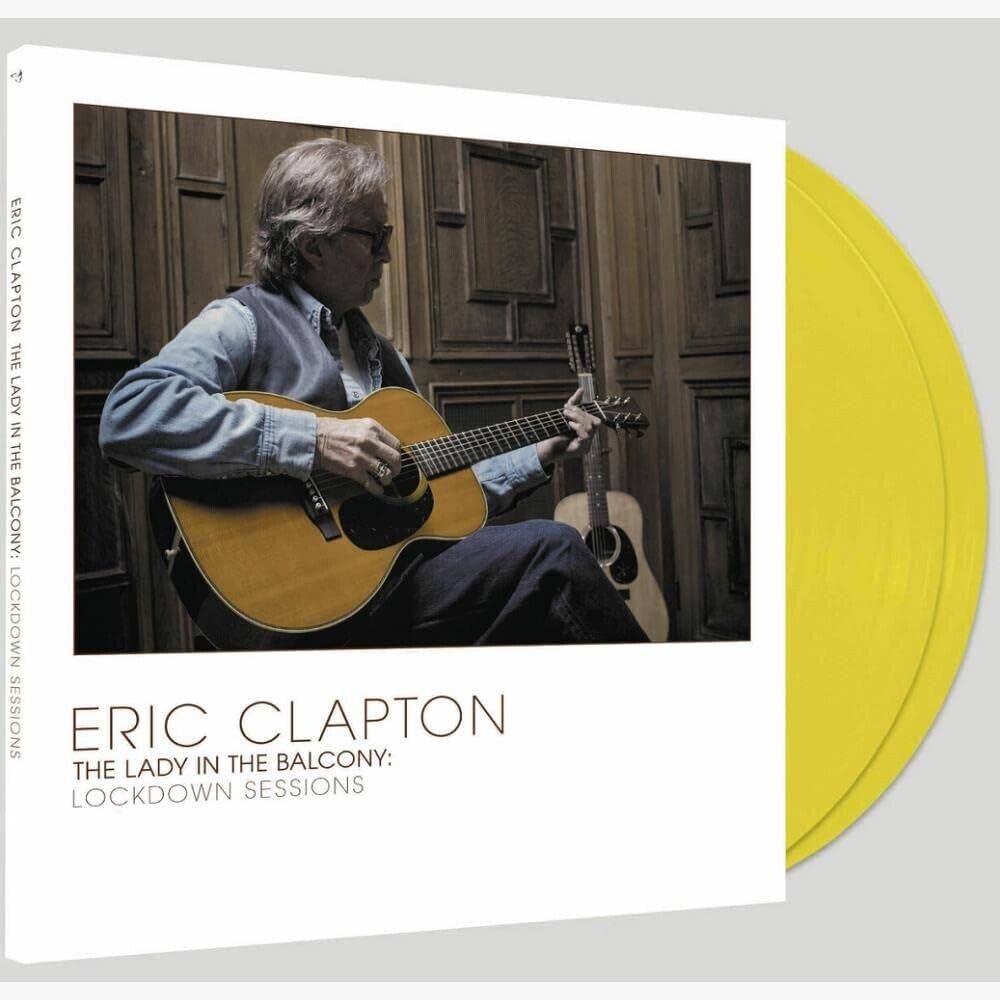 Eric Clapton Lady in the Balcony 2LP (2021) Gatefold 180g Yellow Vinyl BRAND NEW