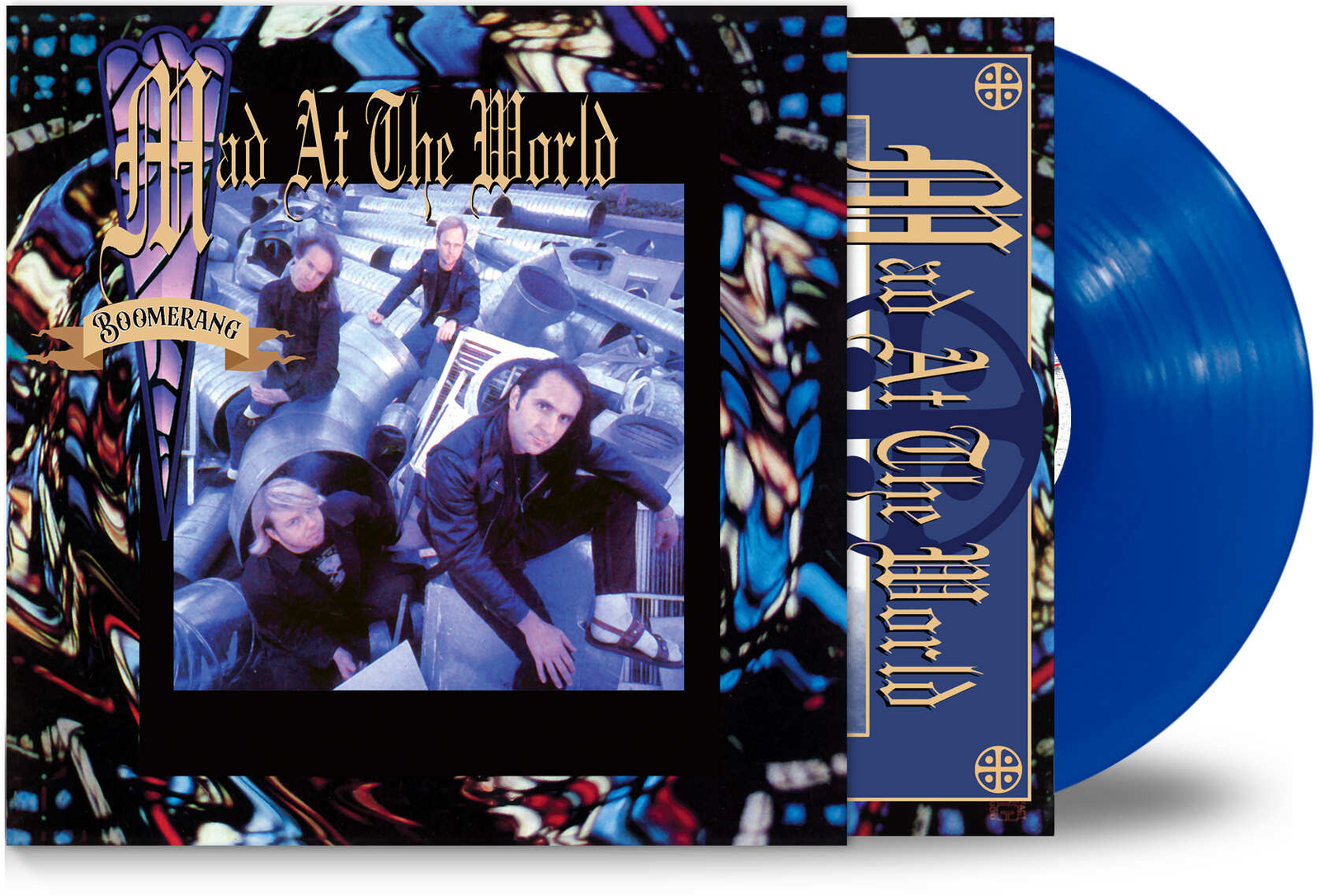 Mad At the World - Boomerang (Boomerang Blue Vinyl, 2024) Remastered Randy Rose
