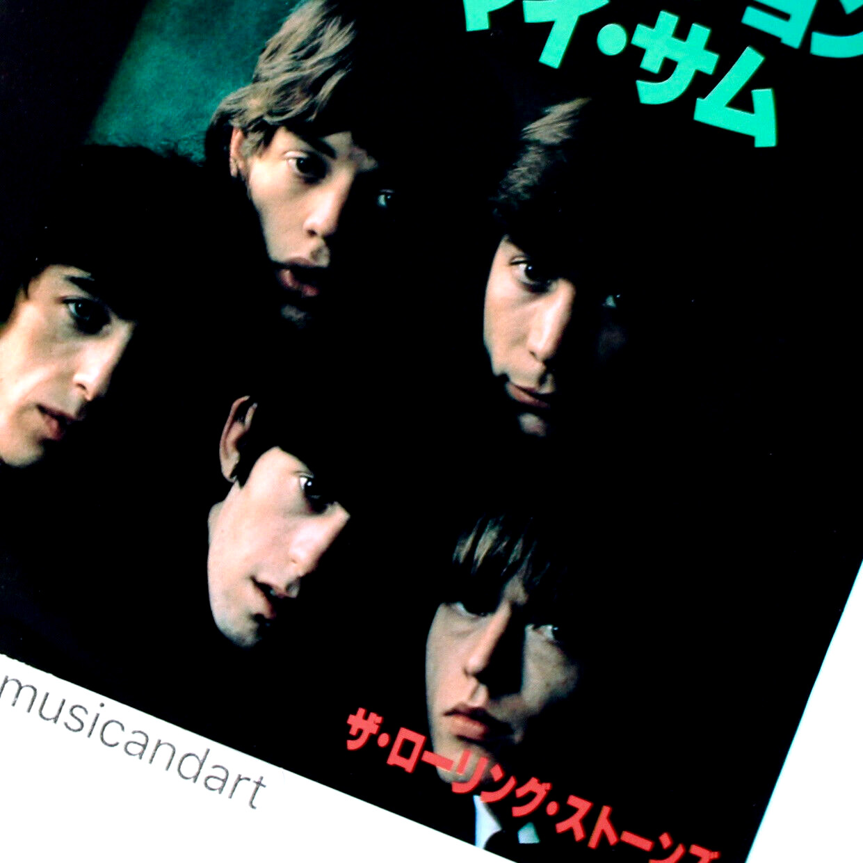 OBSCURE JAPAN PRESS THE ROLLING STONES SATISFACTION 7" VINYL UNDER MY THUMB NM A