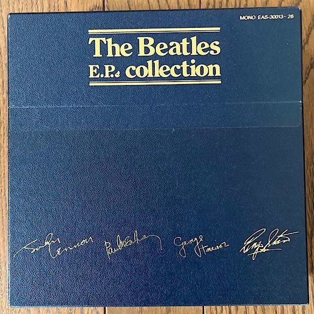 [Mint] The Beatles E.P. collection 7inch red vinyl, set of 15 1982 Released
