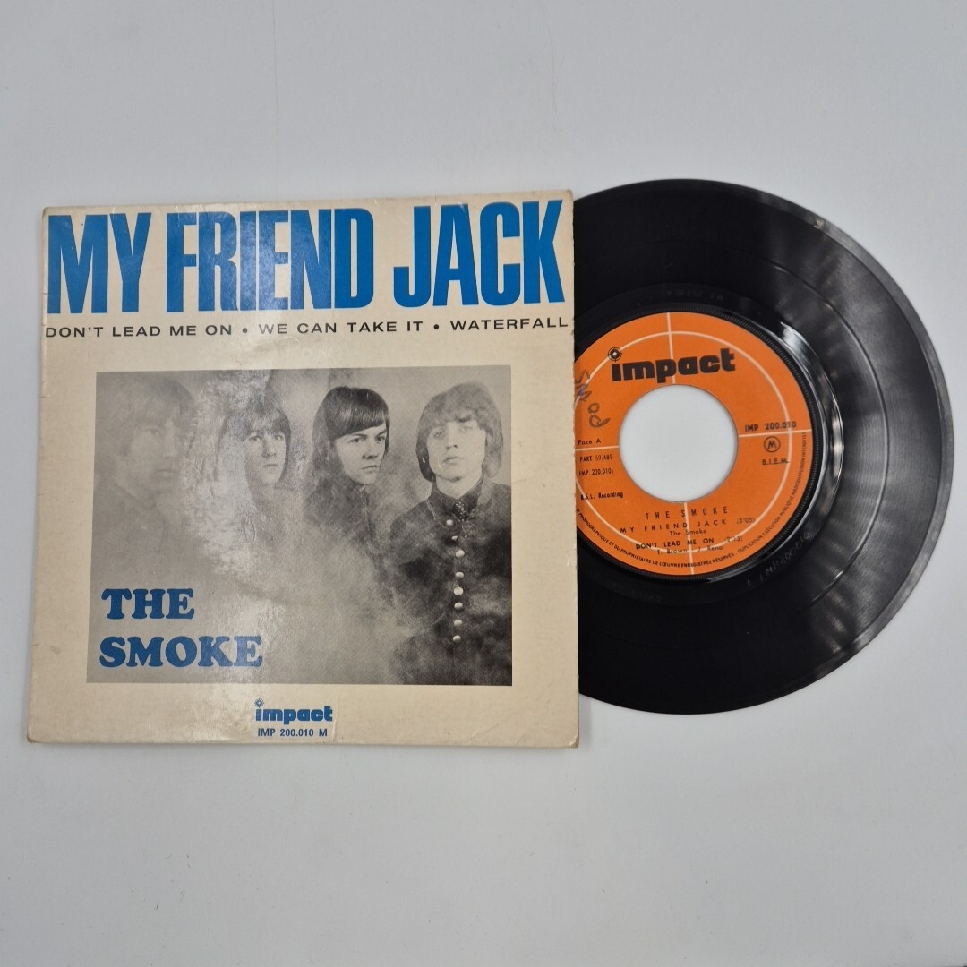 45 giri rock The Smoke - My Friend Jack IMP 200.010 classical A