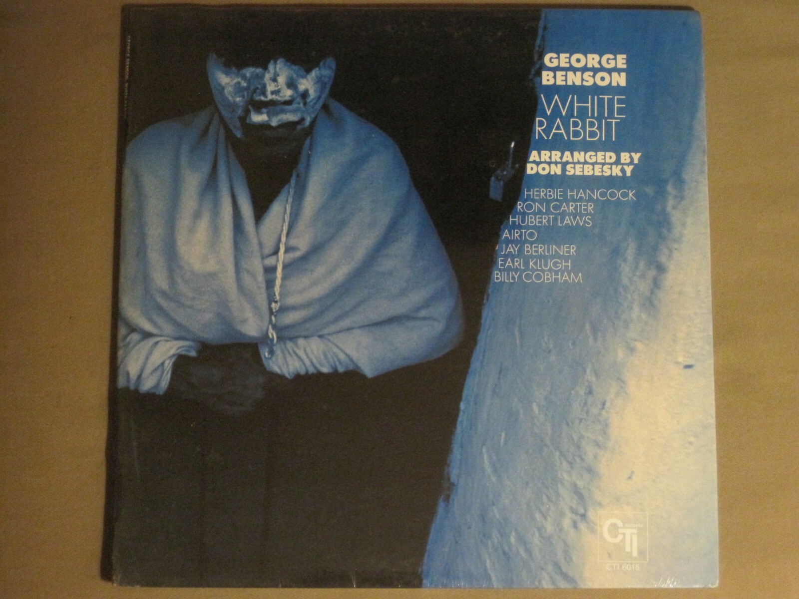 GEORGE BENSON WHITE RABBIT LP 1972 CTI 6015 JAZZ FUNK SOUL GUITAR GEM SEALED A