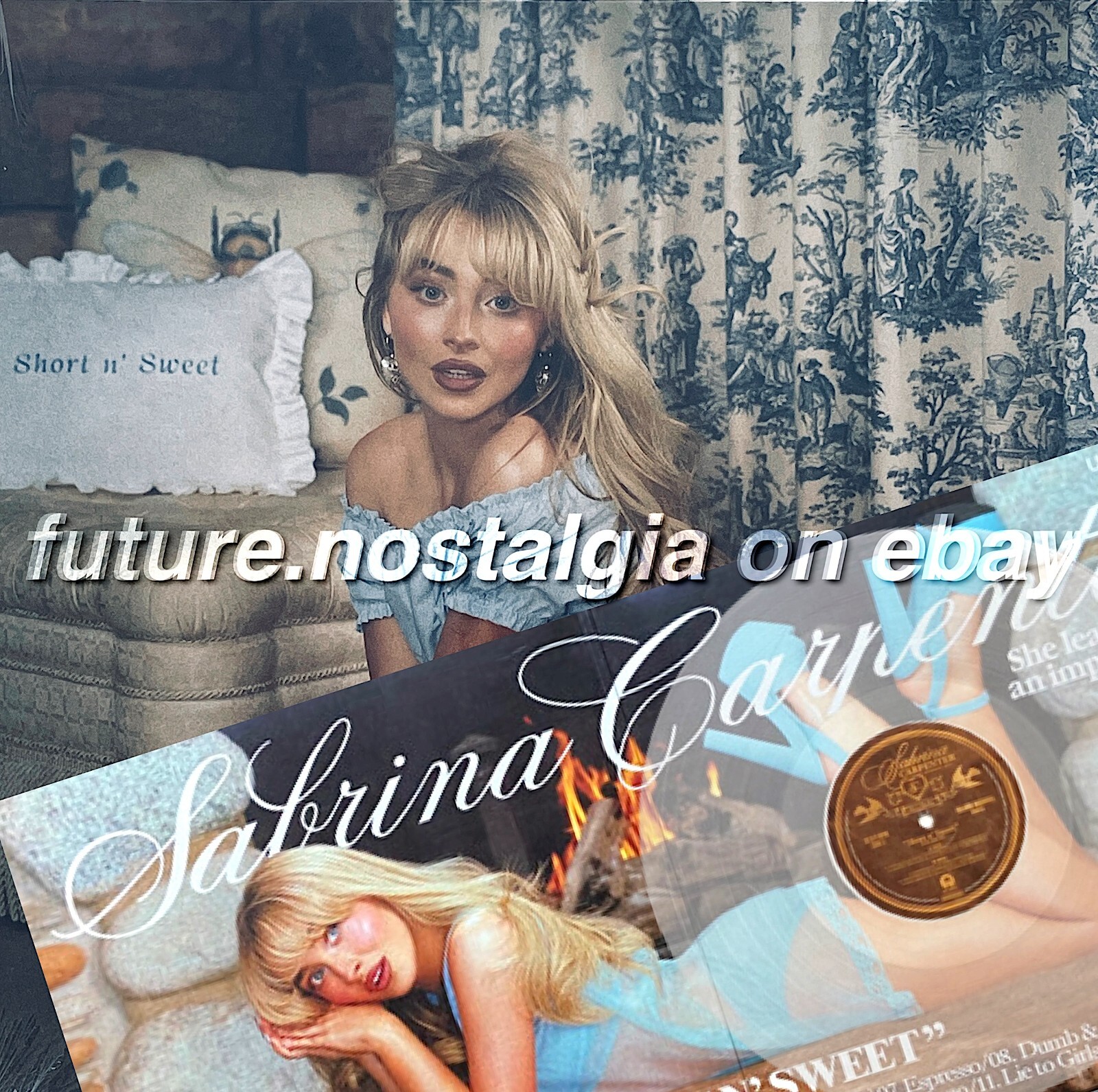 SABRINA CARPENTER Short n Sweet LIMITED Moonlight CLEAR Vinyl LP BONUS TRACK A