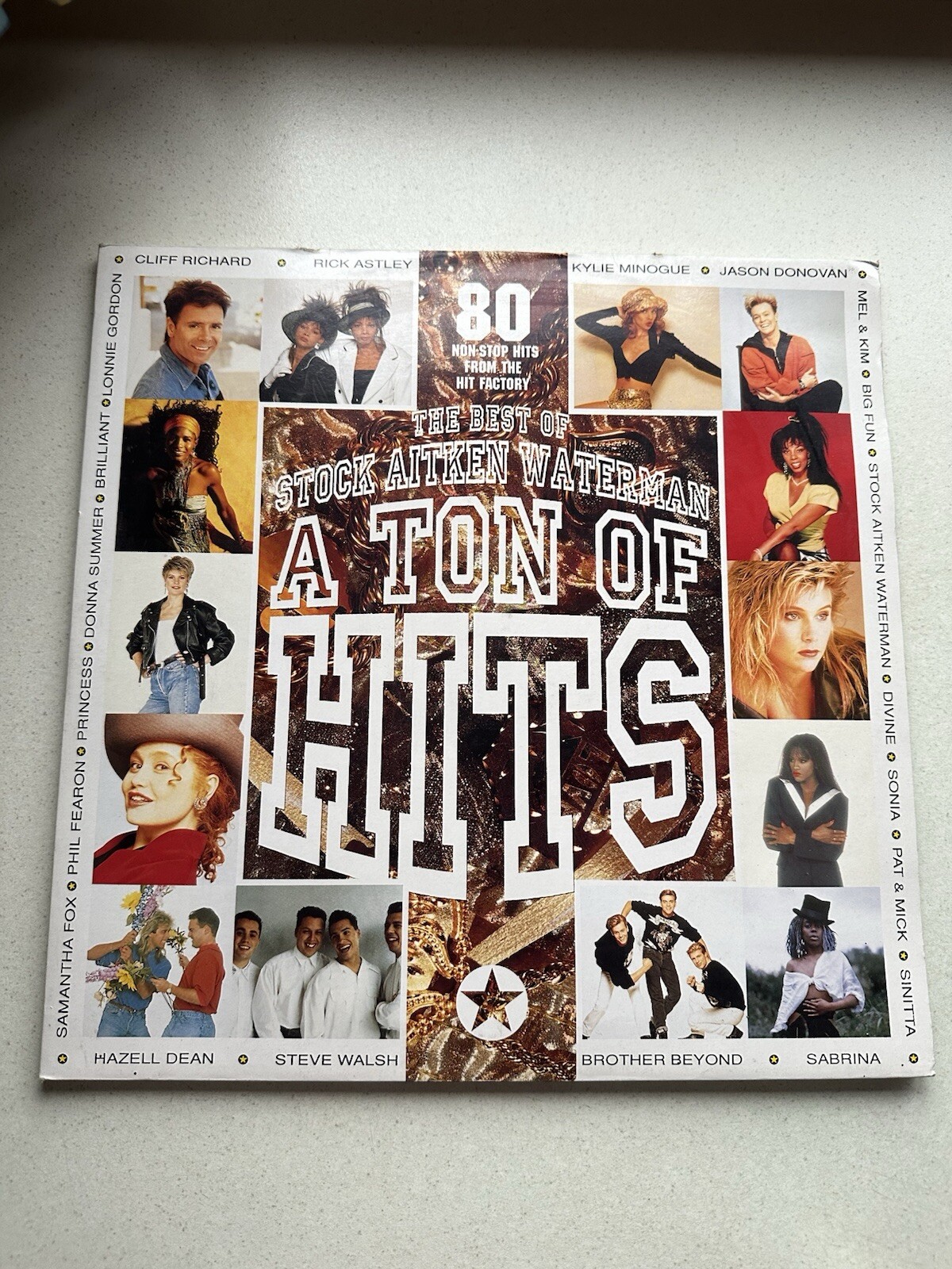 THE BEST OF STOCK AITKEN WATERMAN - 80 Non Stop Hits. 12&rdquo; Vinyls. VG+ A