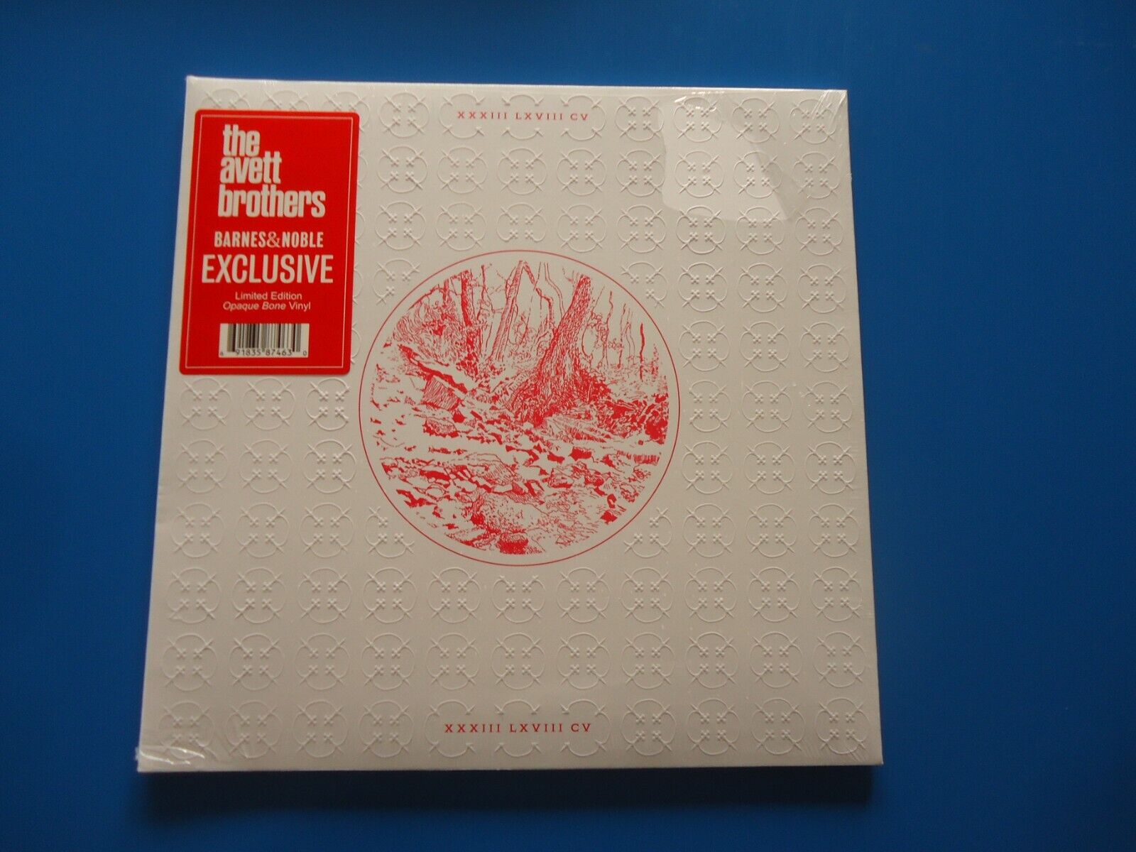 The Avett Brothers XXXIII LXVIII CV LP (2024) NEW White Vinyl Shrink Wrap Tear
